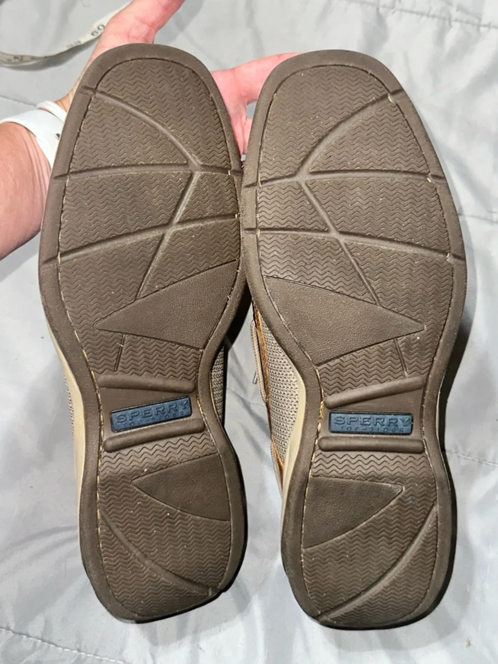 Sperry Top-Sider Surveyor Two Eyed Leather Boat Shoes Men's Sz 12 Classic Preppy
